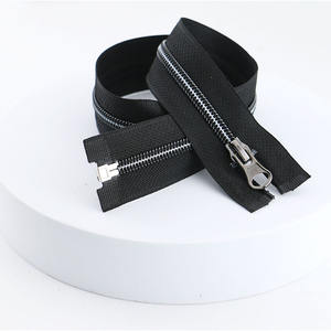 Nouveau Style <span class=keywords><strong>curseur</strong></span> personnalisé mode #5 séparation Nylon bobine <span class=keywords><strong>fermeture</strong></span> éclair 50cm dents colorées extrémité ouverte <span class=keywords><strong>fermeture</strong></span> éclair en Nylon <span class=keywords><strong>pour</strong></span> veste de vêtements de sport - Product Image 4