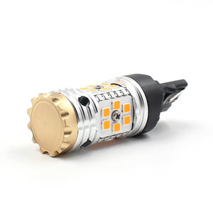 FSYLX nessun commutatore libero di errore di Hyper Flash Canbus <span class=keywords><strong>1156</strong></span> Ba15s <span class=keywords><strong>P21W</strong></span>/Bau15s T20 7440 3156 LED lampadine DRL indicatore di direzione ambrato - Product Image 5