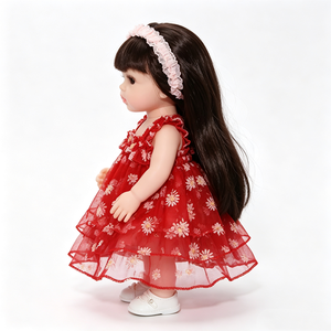 Muñeca Bebé Reborn Personalizada, Muñeca Realista de Vinilo con Relleno de Algodón PP, Altura de 31-50 cm, Unisex, 0-24 Meses - Product Image 2