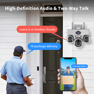 Cámara <span class=keywords><strong>de</strong></span> Seguridad Exterior Solar WiFi <span class=keywords><strong>V380</strong></span> <span class=keywords><strong>Pro</strong></span> 6MP PTZ con Visión Nocturna a Todo Color, Audio Bidireccional y Detección <span class=keywords><strong>de</strong></span> <span class=keywords><strong>Movimiento</strong></span> - Product Image 5