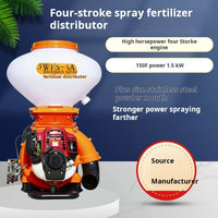 Pulvérisateur à essence Pulvérisateur à moteur agricole haute puissance Machine à engrais Pulvérisateur à engrais