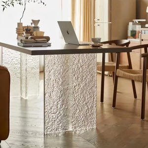 Gambe per <span class=keywords><strong>Tavolo</strong></span> <span class=keywords><strong>da</strong></span> Pranzo in <span class=keywords><strong>Plexiglass</strong></span> Stile Moderno Personalizzato, Base per Piano del <span class=keywords><strong>Tavolo</strong></span> in Acrilico con Gamba in Acrilico - Product Image 3