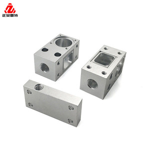 Componente de Bloque de Aluminio Zheng'an Leite, Rosca Estándar Métrica, Acabado Liso - Product Image 1