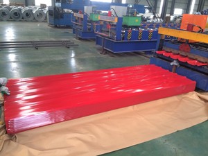 Tegole Ondulate in Acciaio Preverniciato (PPGI) della Fabbrica Cinese, Lamiera per Tetti Resistente al Calore e Impermeabile, Lamiera d'Acciaio Laminata a Freddo (Vecchio Modello) - Product Image 4