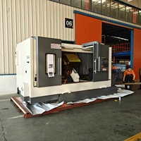 Grand tour cnc à lit incliné TCK50A-1500 tour CNC automatique horizontal pour le tournage mental