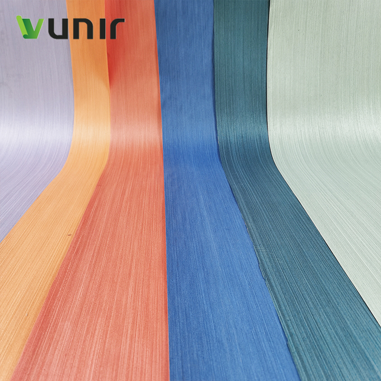 wood veneer bonded on plastic
