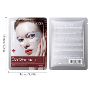 Masque pour les yeux anti-rides au peptide de boseine 2 ml/paire, <span class=keywords><strong>crème</strong></span> hydratante raffermissante, patch pour les yeux pour femmes - Product Image 6