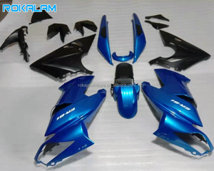 Carenados Azul Negro para Kawasaki Ninja 650R <span class=keywords><strong>ER</strong></span>-<span class=keywords><strong>6F</strong></span> 2009 2010 <span class=keywords><strong>2011</strong></span>, Carrocería ER6F 09 10 11, Piezas de Repuesto para Motocicleta - Product Image 1
