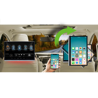 14 inç Evrensel Android Tablet 8+128GB 4K Dokunmatik Ekran Çok Fonksiyonlu Koltuk Başlığı TV Monitörü Arka Koltuk Stereo
