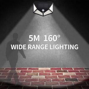 <span class=keywords><strong>Sensor</strong></span> de movimiento de alta potencia, luz solar de pared <span class=keywords><strong>led</strong></span> 100, 10W, para exteriores, resistente al agua IP65 - Product Image 4