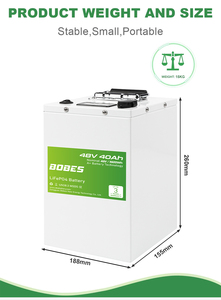 Batería de Litio Ferrofosfato Personalizada de 48V 60V 72V, 30A-150A BMS, Paquete de Batería de Alta Potencia para Motocicleta Eléctrica - Product Image 3