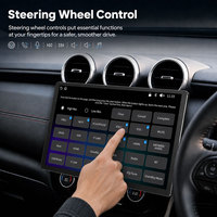 Sistema de Infoentretenimiento para Automóvil con Pantalla Grande de 13 Pulgadas, Sistema Operativo Linux 5.4, Receptor Estéreo Inalámbrico CarPlay, Reproductor Multimedia para Automóvil