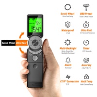 Thermomètre numérique intelligent à lecture instantanée ultra-rapide, étanche, en acier inoxydable de qualité alimentaire IP65, OEM ODM