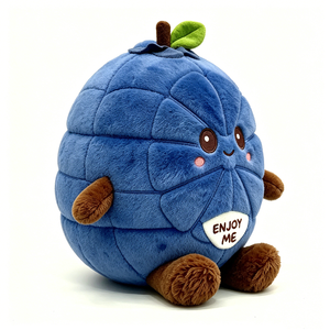 Peluche de pomelo rojo, almohada de peluche con forma de fruta cítrica, juguete de peluche relleno con forma de rodaja de fruta, muñeco de peluche de pomelo de dibujos animados - Product Image 2