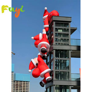 Werbung Werbung Aufblasbare Riesen Weihnachten Stil Aufblasbare Geschenk box Weihnachten Weihnachts mann - Product Image 3