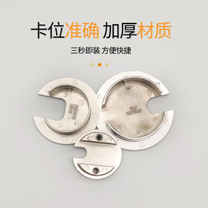 Computer Desk <b>Wire</b> Hole <b>Cover</b> & Box with Zinc Alloy Durable Design - Product Image 5