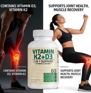 Cápsulas Personalizadas de Vitamina D3 + K2, Suplemento Dietético Sin Gluten que Apoya la Salud Ósea y Muscular y Mejora la Inmunidad - Product Image 6