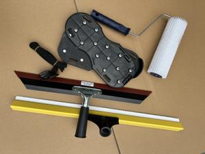 Lame <span class=keywords><strong>de</strong></span> rouleau <span class=keywords><strong>de</strong></span> peinture pour <span class=keywords><strong>sol</strong></span> époxy Râteau à pointes Outils <span class=keywords><strong>de</strong></span> construction Ciment Kit d'outils à nivellement automatique Revêtement <span class=keywords><strong>de</strong></span> <span class=keywords><strong>sol</strong></span> en rouleau époxy (trousse à outils) - Product Image 2