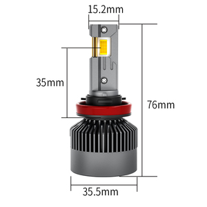 300 Watts Triple Caloducs Z11 Pro H8 H9 H11 H7 <span class=keywords><strong>Led</strong></span> 9-48V <span class=keywords><strong>LED</strong></span> Phare Auto <span class=keywords><strong>Avant</strong></span> Lumière pour peugeot <span class=keywords><strong>208</strong></span> pour Citroen C5 Opel - Product Image 4
