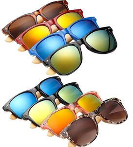 Sonenbrille — lunettes de soleil avec Logo personnalisé, vente en gros, cadre en plastique, PC et bois, <span class=keywords><strong>2021</strong></span> - Product Image 6