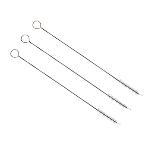Brosse à pailles pour nettoyer les pailles des biberons, petite brosse pour nettoyer les gobelets et les flexibles des bouilloires, brosse pour tubes à essai en verre - Product Image 5