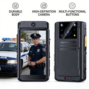 Telecamera Indossabile Resistente con WiFi, GPS, PTT e Struttura Rinforzata Antiurto, Body <span class=keywords><strong>Cam</strong></span> 4G Progettata per Uso Quotidiano ad Alto Impatto - Product Image 1