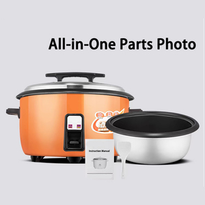 Olla Arrocera de Gran Capacidad con Cuchara Medidora de Plástico para Uso Doméstico y para Hervir Sopa en Hoteles - Product Image 6