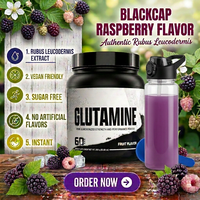 Creatina Monohidrato en Polvo de Frambuesa Azul de Alta Calidad, Marca Privada OEM, con Recuperación de Fuerza Muscular para Entusiastas del Fitness
