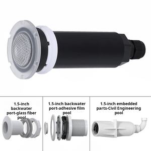 Remplacement pour Jandy WATERCOLORS JLU4C6W50 Multi Couleur Changeante RGBW 12W 50FT 100FT Nicheless Led Pool Lights - Product Image 2