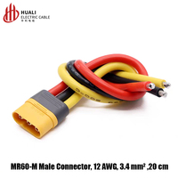MR60-F/M 3-Kern-Stecker für Motor ESC, RC Modell Power Batterie Stecker/Buchse Stecker & Ladestecker