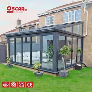 Solárium Impermeable para 3 Estaciones, para Patio, Jardín o Balcón, con <span class=keywords><strong>Diseño</strong></span> Resistente a la Intemperie e Interior Espacioso - Product Image 1