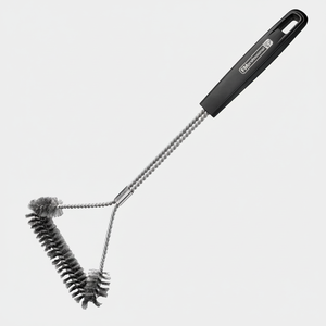 Spazzola per la pulizia della griglia lunga 24 confezioni in acciaio inossidabile e materiale PP Set di strumenti per barbecue con Logo personalizzato per uso esterno e cucina - Product Image 2