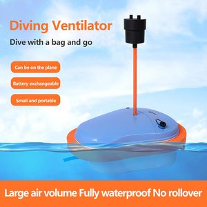 Ventilateur de plongée sous-marine portable sans réservoir, rechargeable, avec tuyau télescopique de 7 m pour la plongée, la pêche et le snorkeling - Product Image 3