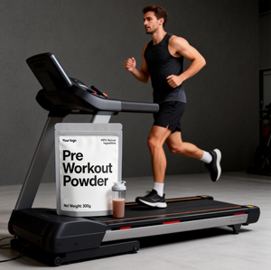 Polvere Pre-Allenamento con Vitamina <span class=keywords><strong>C</strong></span> per Supporto Immunitario Senza Zucchero Energizzante Pre-Workout per Uomini e Donne - Product Image 4