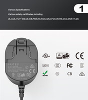 Alimentation électrique 5V2.5A 12V1.5A pour lampe LED, éclairage LED, bandes LED, chargeur 5V 6V 9V 12V 24V 1A 2A 3A, alimentation électrique, prise US