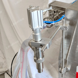 ماكينة ملء مضخة المكبس شبه الأوتوماتيكية ، ماكينة تعبئة الصابون السائل ، مضخة رأس 1 ، نوع السائل ، - Product Image 4