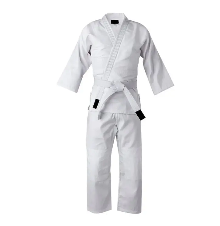 Uniforme Judo Custom Multi Color Unisex Karate uniforme Judo Gi uniforme arti marziali con cintura 100% cotone a buon mercato