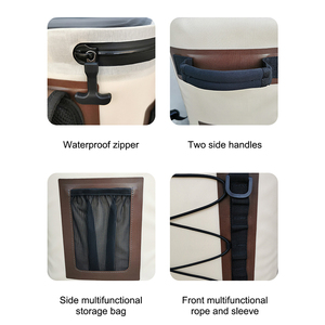 High Quality Thermal Cooler Backpack Leakproof for Hiking Camping Beach Use Modern Style Custom Print and OEM Available - Product Image 6