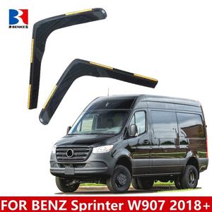 Déflecteur de vent encastré pour Mercedes Benz SPRINTER 2019 W907, accessoires de voiture, pare-soleil de fenêtre - Product Image 2