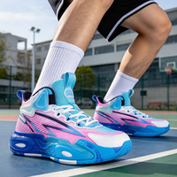 Chaussures de sport décontractées pour hommes, fabriquées sur mesure, résistantes à l'usure, antidérapantes, en caoutchouc, à lacets, style basket-ball