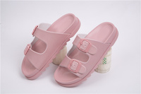 Vente en gros de sandales de créateurs sandales personnalisées sandales d'été décontractées en pvc sandales plates sandales de plage pour femmes