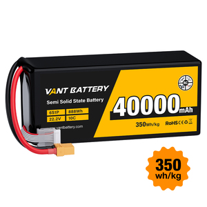แบตเตอรี่กึ่งโซลิดสเตต VANT 6S 22.2V 12500/22000/25000/30000/40000/50000/60000mAh 5C10C สำหรับโดรนอุตสาหกรรม 6S 12.5Ah/15Ah/22 - Product Image 4