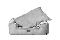 Cama Para Mascotas de Producción Europea Personalizada Novedad Sofá de Lujo Súper Suave Gris Para Perros