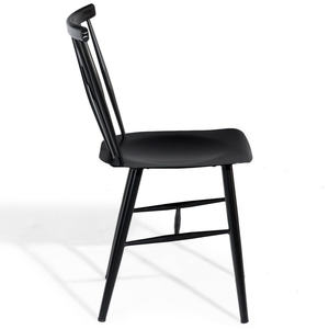 DB Set of 2 Modern Farmhouse <b>Dining</b> <b>Chairs</b> PP <b>Plastic</b> with Wood Frame Backrest for Home <b>Dining</b> Living Rooms Home Office - Product Image 6