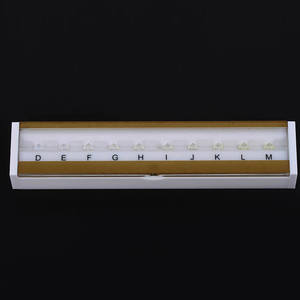 2024年 卸売価格 GRA鑑定書付き ラウンドブリリアントカット DEFカラー 合成メレモアサナイト カラット単価 - Product Image 5