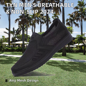 Chaussures de course décontractées pour hommes TYN 2024, confortables, respirantes, en maille, antidérapantes, légères, nouvelle sortie pour l'été - Product Image 2