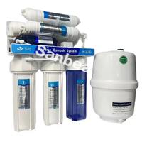 7 étapes 100 gallons 378 L machine à eau pure système d'eau électrique Portable sous évier distributeur d'eau automatique osmose inverse