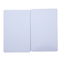 Carte blanche de jet d'encre imprimable de PVC de la taille CR100/140/130 pour l'imprimante de Swiftcolor