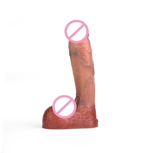 FAAK High Quality Giant extra <b>Large</b> Artificial Silicone Dildo Big Suction <b>Cup</b> Dildo Penis Sex Toy - Product Image 6