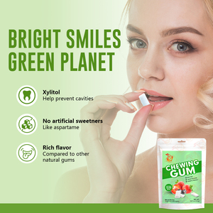Chewing-gum sans sucre très demandé, adapté aux diabétiques, goût frais, haleine fraîche, aide à contrôler les fringales <span class=keywords><strong>et</strong></span> à réduire les collations - Product Image 4